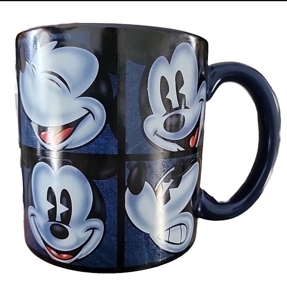 NWOT Disney Black and Blue Mickey Mouse Mug